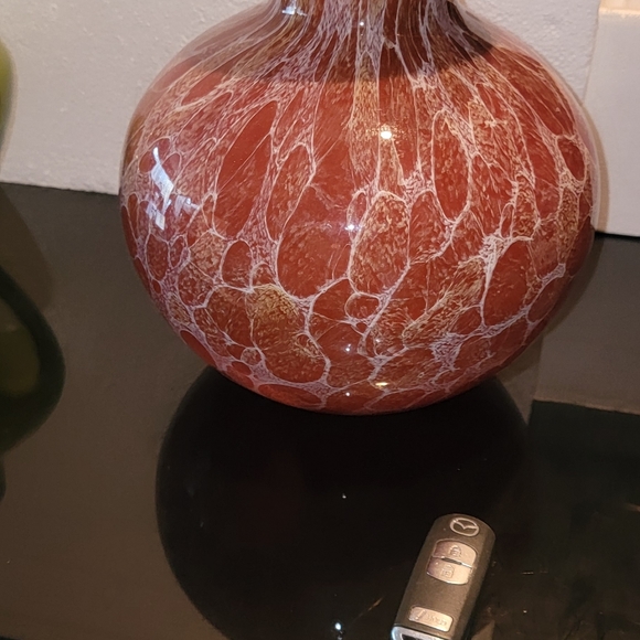 MAESTRI VETRAI AZZURRA ART GLASS 10x10" MADE IN ITALY STAMPED - Picture 6 of 14